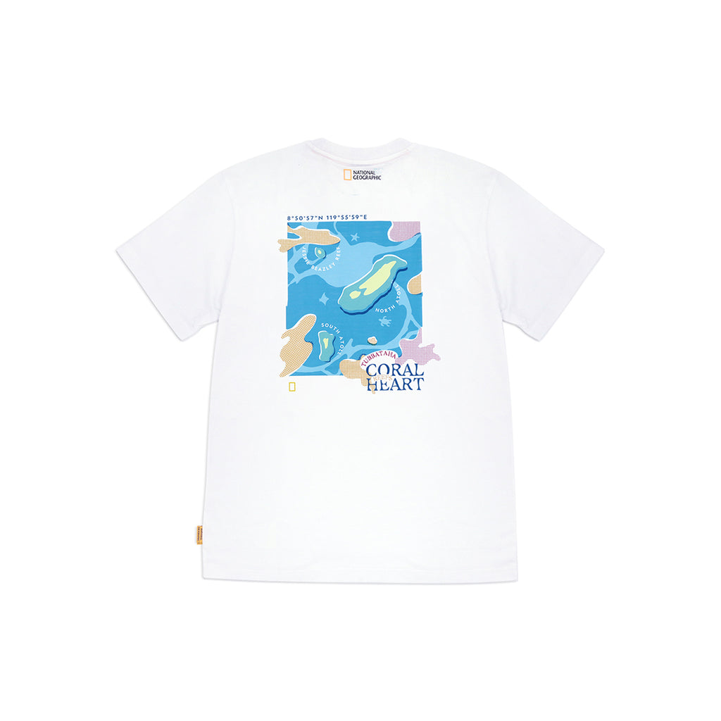 Unisex PH Exclusive Tubbataha Reef Graphic T-Shirt- White