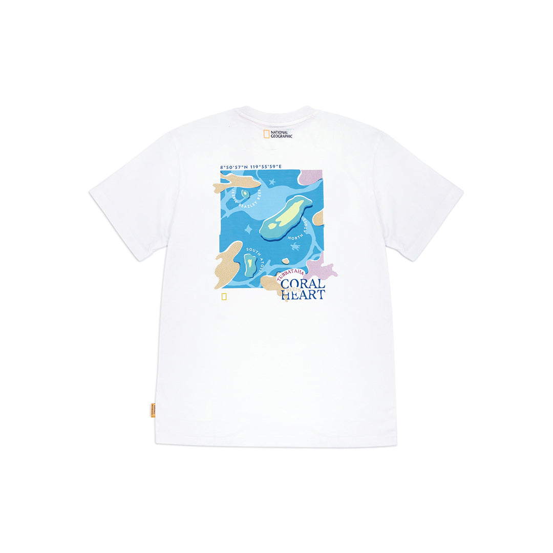 Unisex PH Exclusive Tubbataha Reef Graphic T-Shirt- White