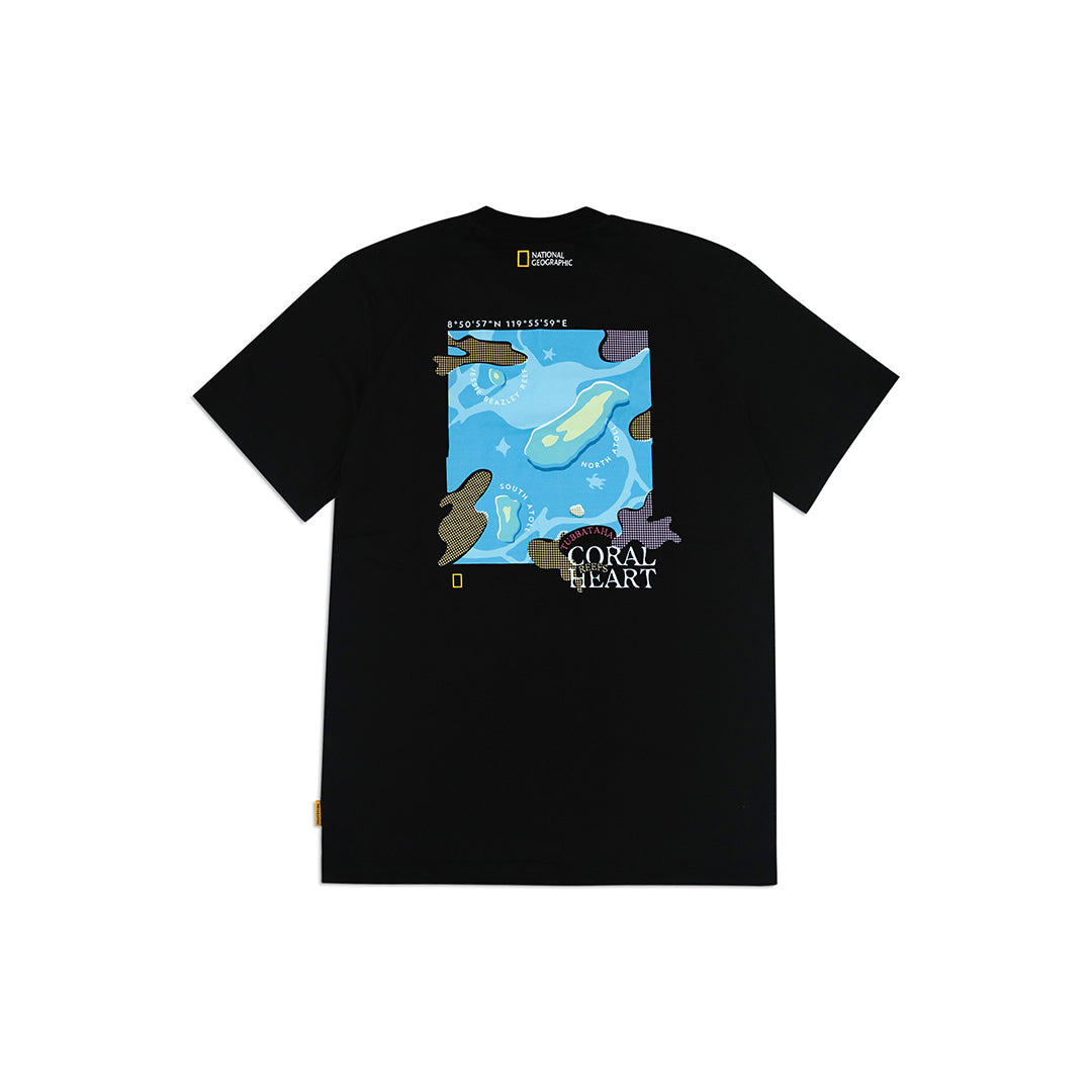 Unisex PH Exclusive Tubbataha Reef Graphic T-Shirt- Black