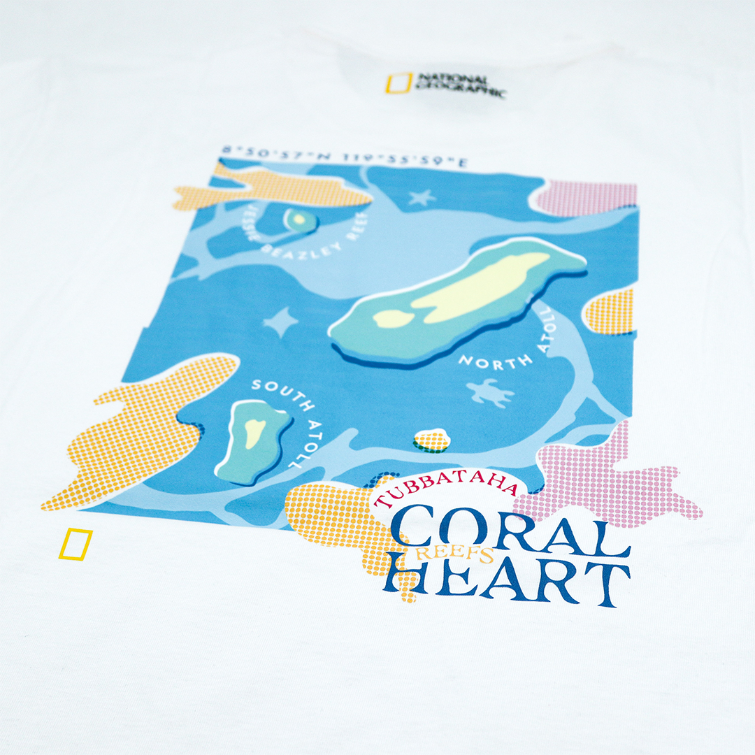 Unisex PH Exclusive Tubbataha Reef Graphic T-Shirt- White