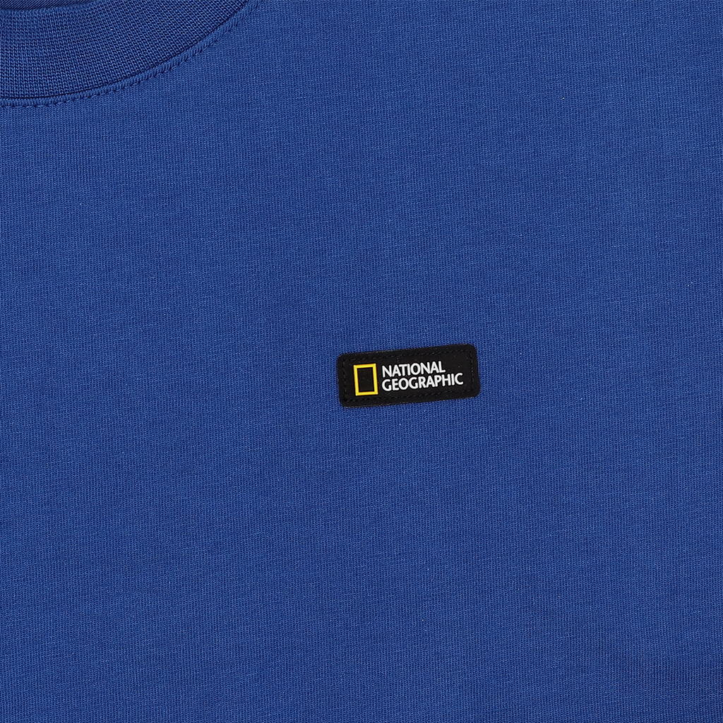 Unisex Basic Crew Neck T-Shirt With Patch Logo