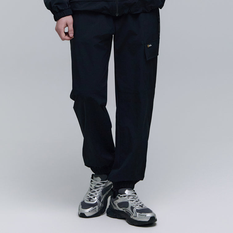Rio Woven Stretch Jogger Pants- Agate Grey
