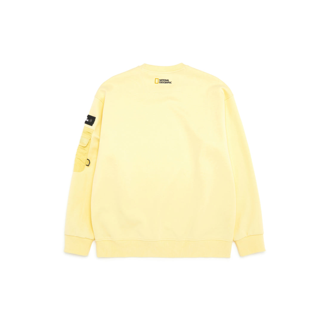 M' Semi-Overfit Sleeve Pocket Sweatshirt