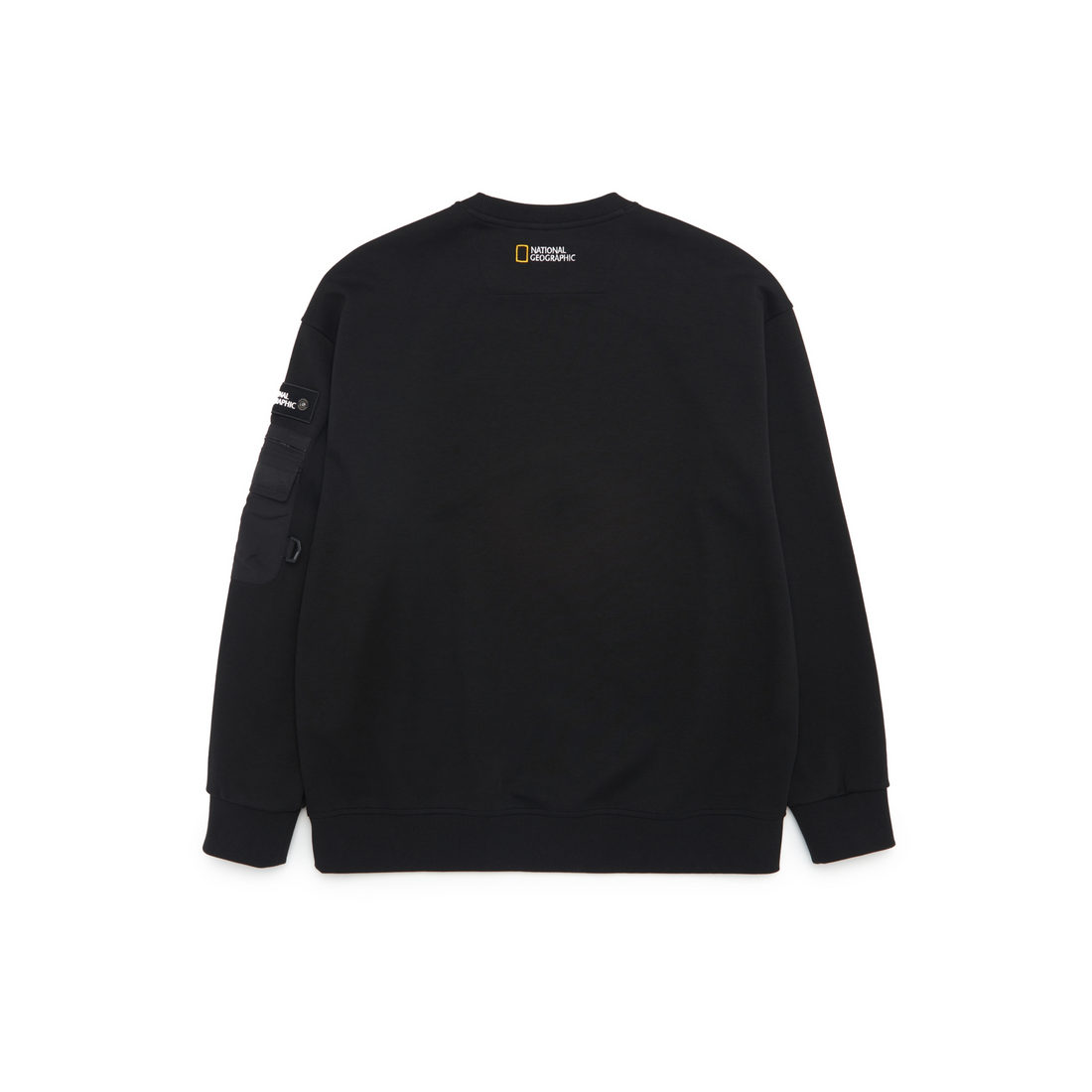 M' Semi-Overfit Sleeve Pocket Sweatshirt