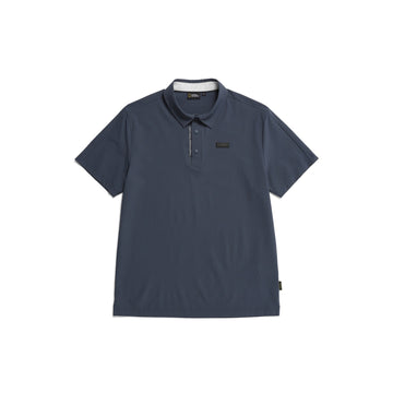 M' Solid Airdot Stretch Collar T-Shirt