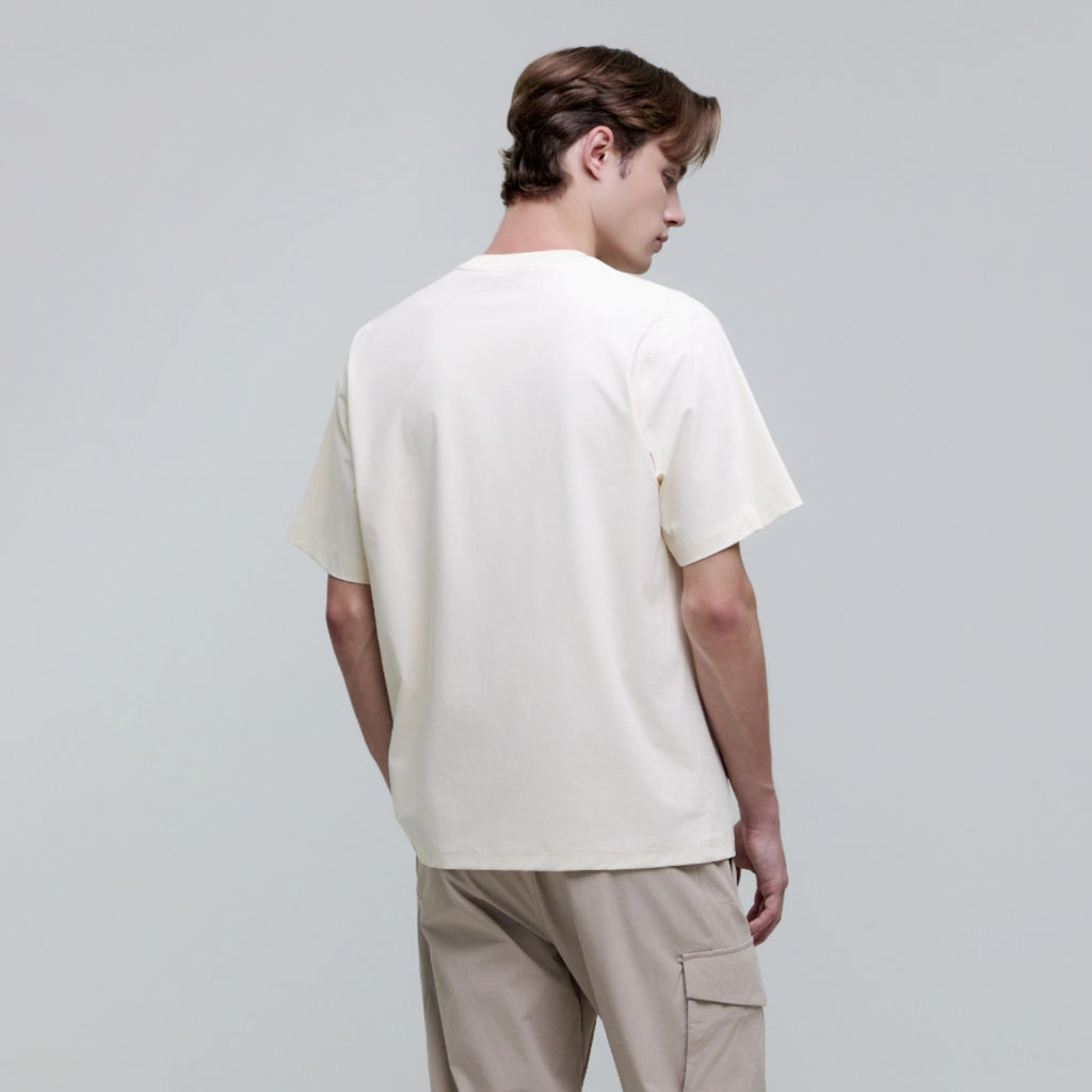 Unisex Standard Fit Cutting Line Ss Tee