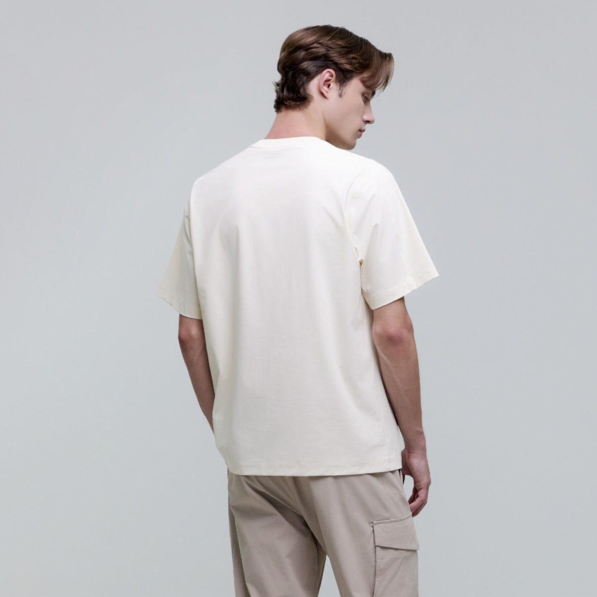 Unisex Standard Fit Cutting Line Ss Tee