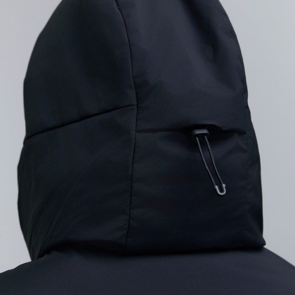 Men'S Urban Hoodie Down Jacket- Carbon Black