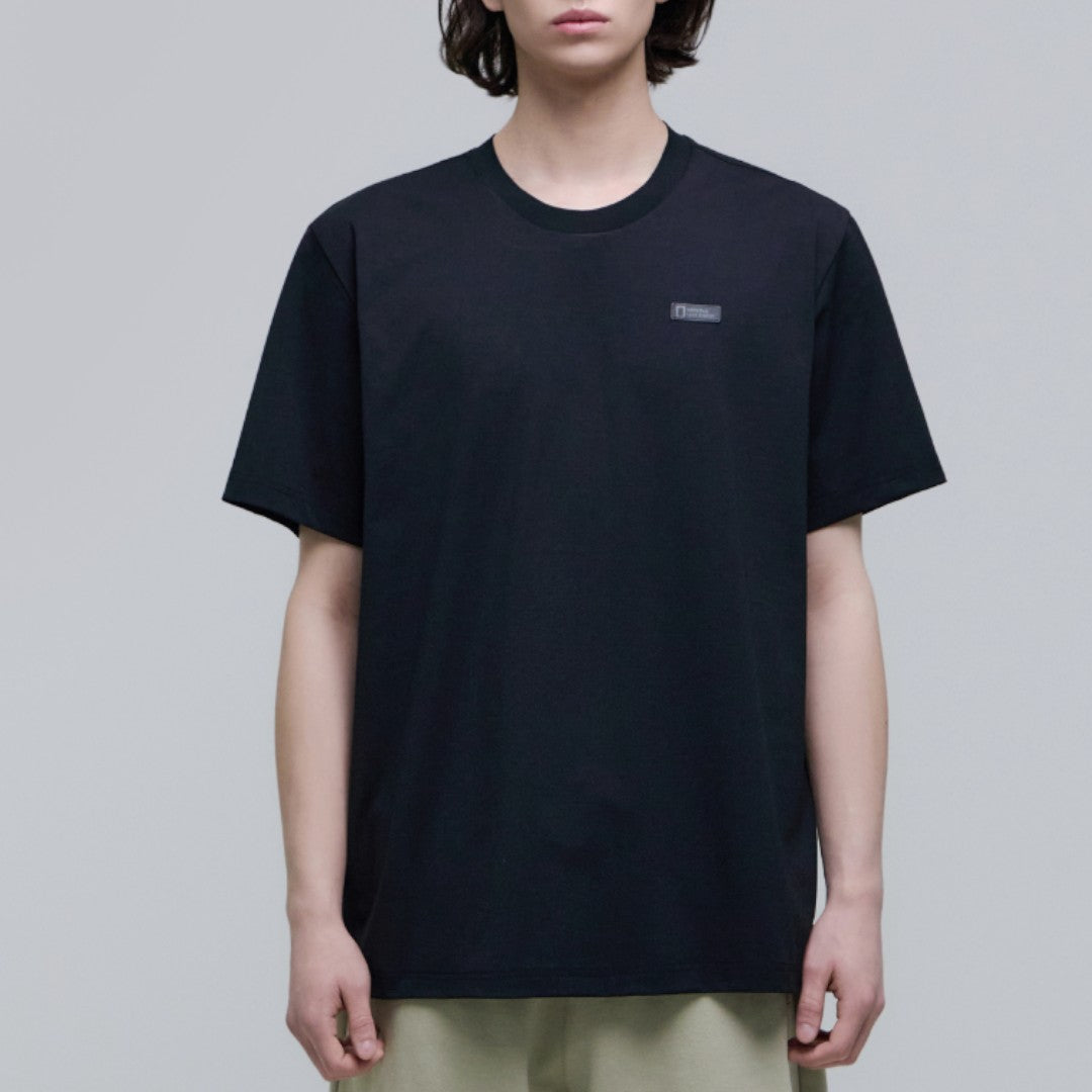 Torquatus Small Logo Graphic T-Shirt- Black
