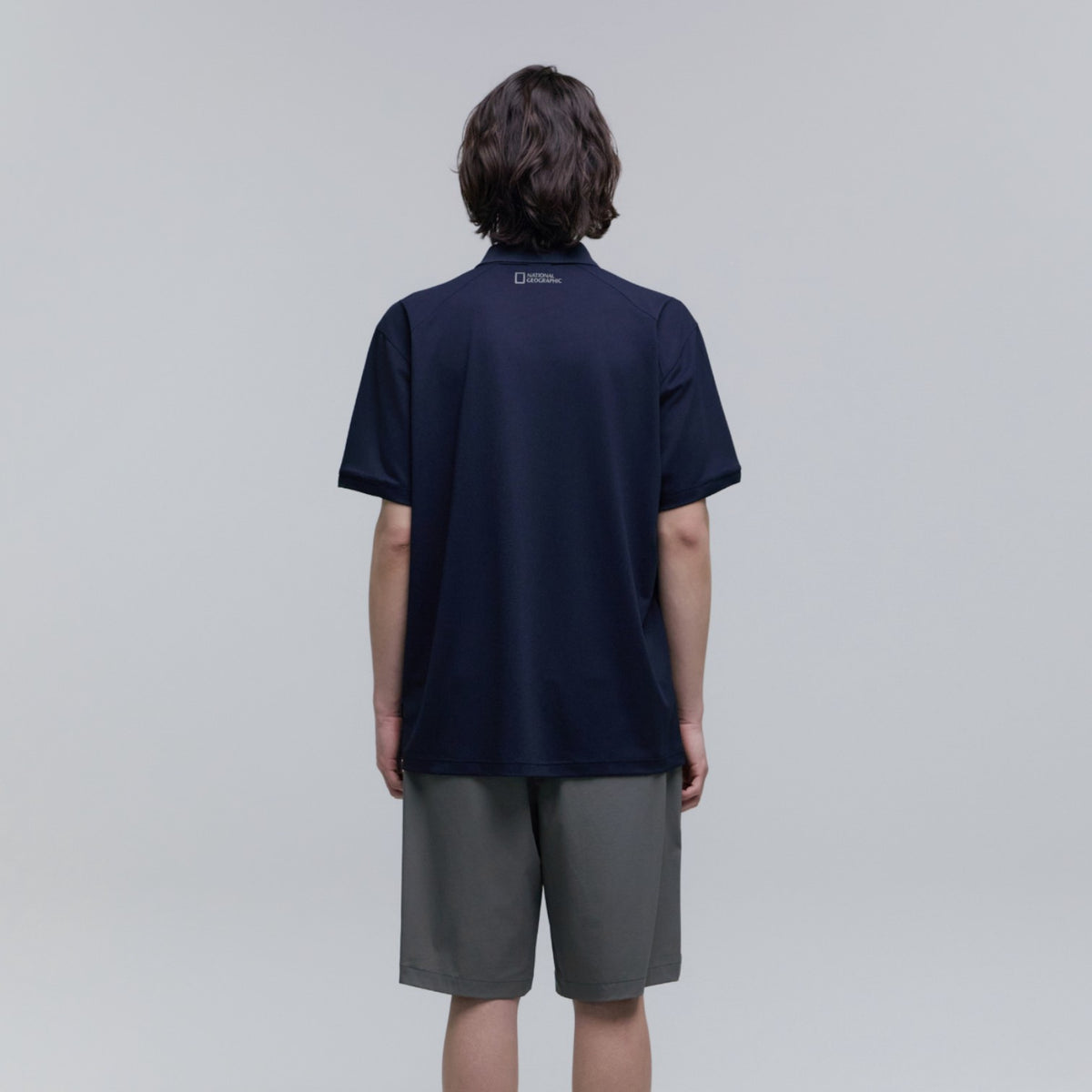 Wellaka Cooling Basic Fit Pique Collar T-Shirt- G/Mint