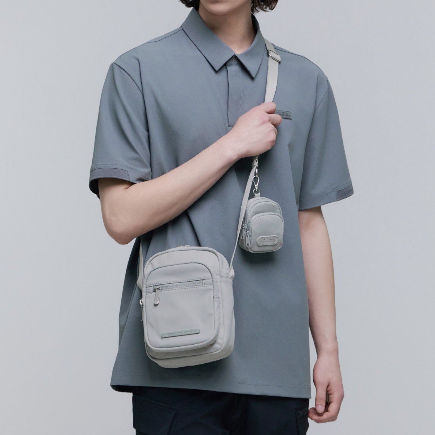 Urban Travel Cross Bag- Beige