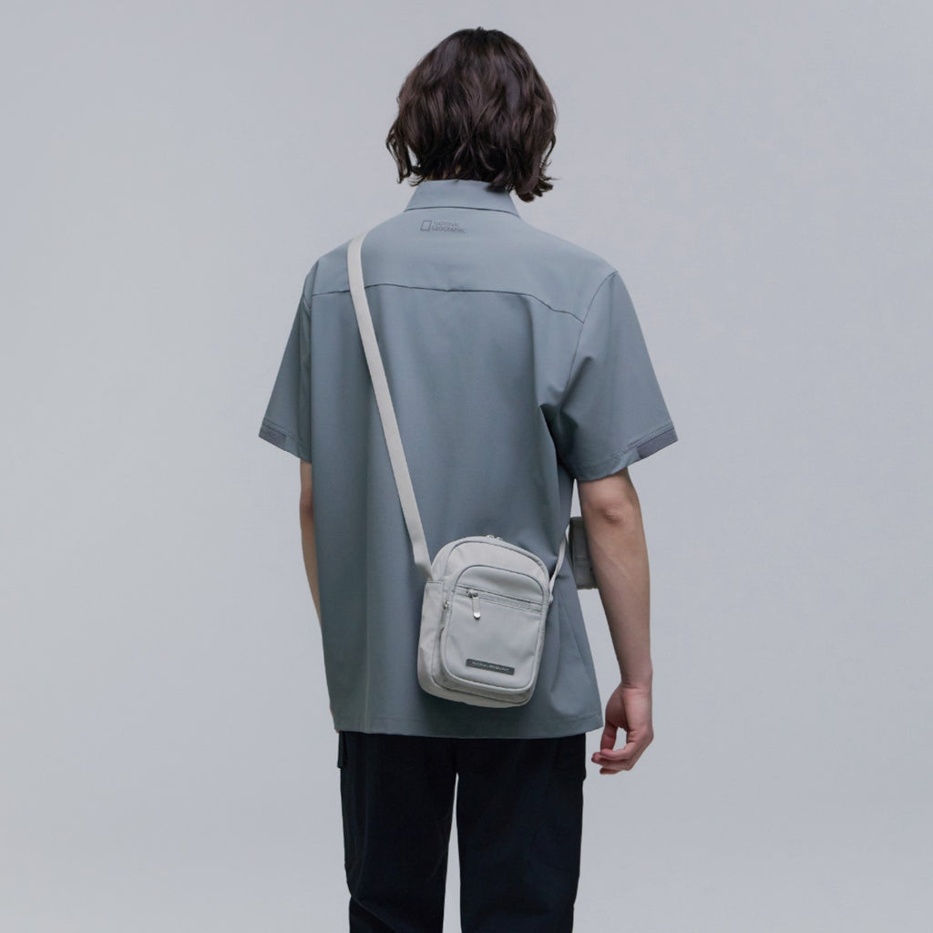 Urban Travel Cross Bag- Beige