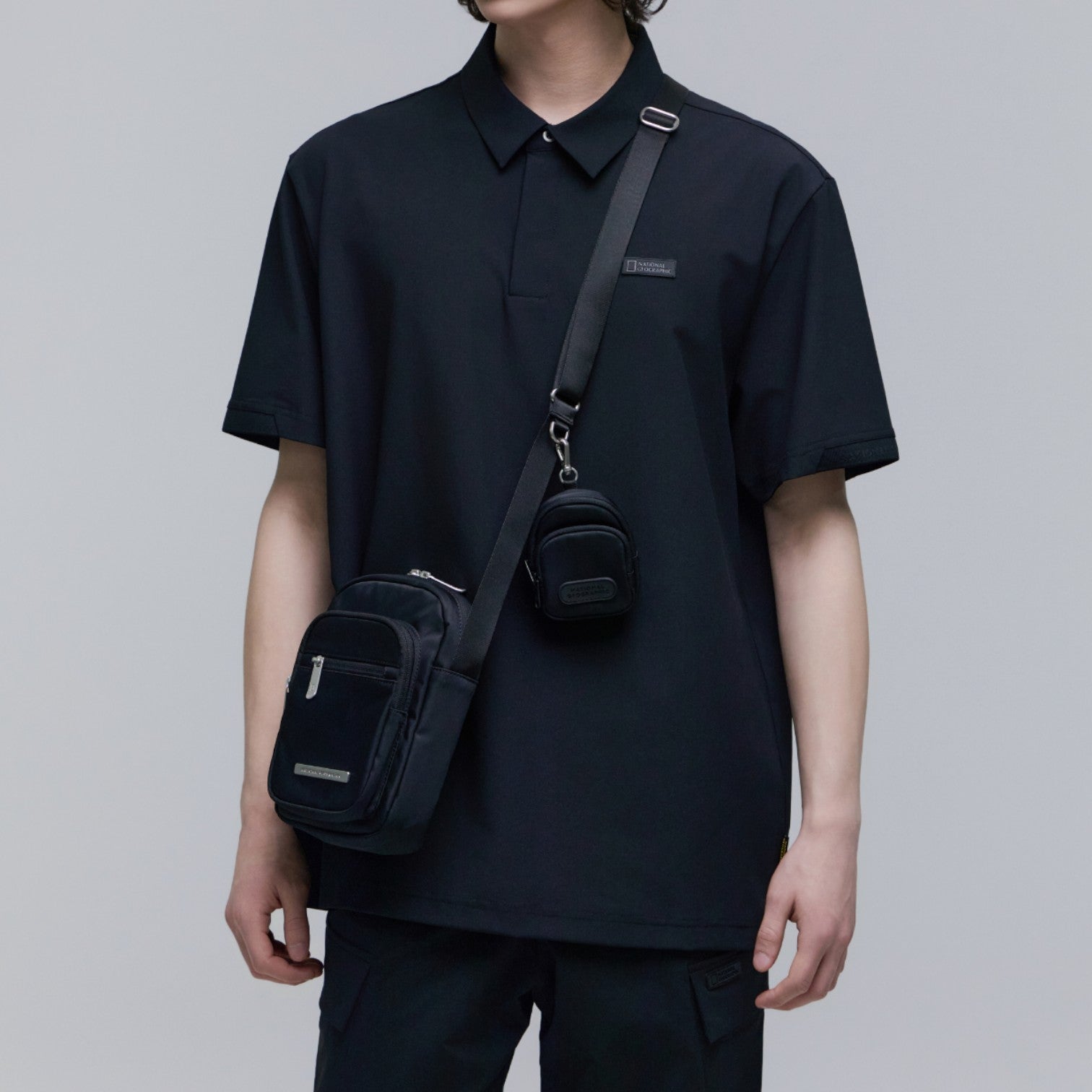 Urban Travel Cross Bag- Beige