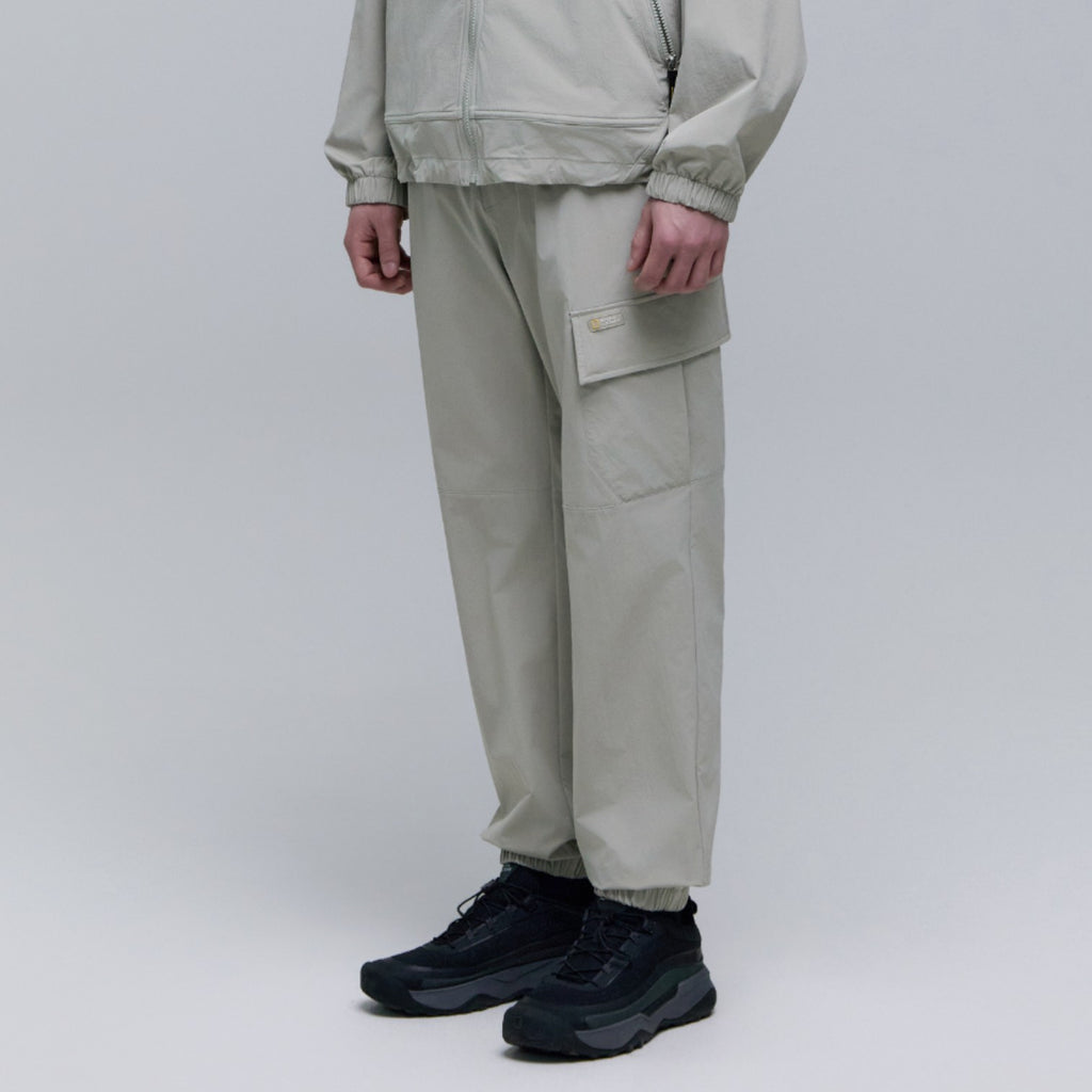 Rio Woven Stretch Jogger Pants- Agate Grey
