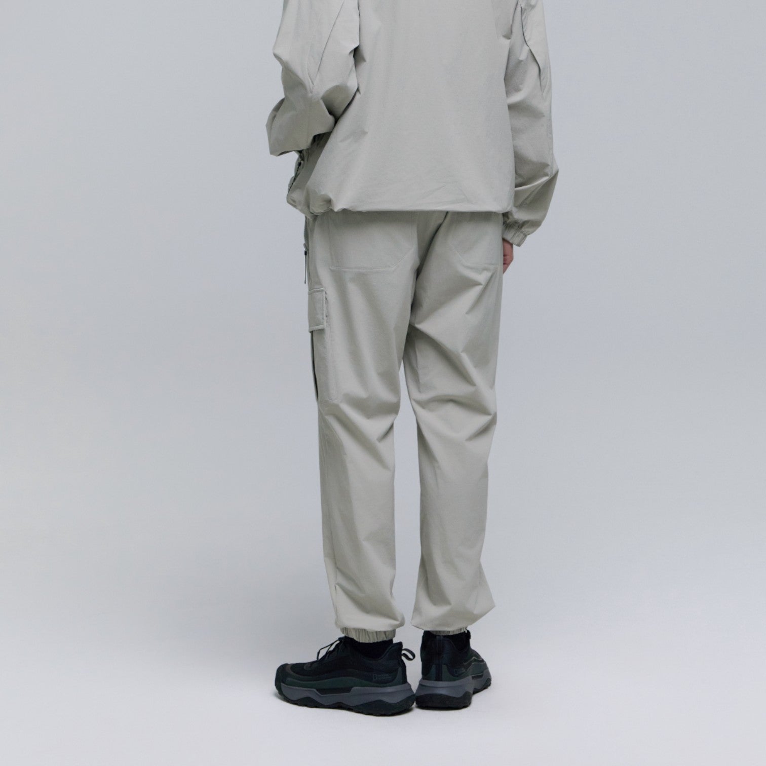 Rio Woven Stretch Jogger Pants- Agate Grey