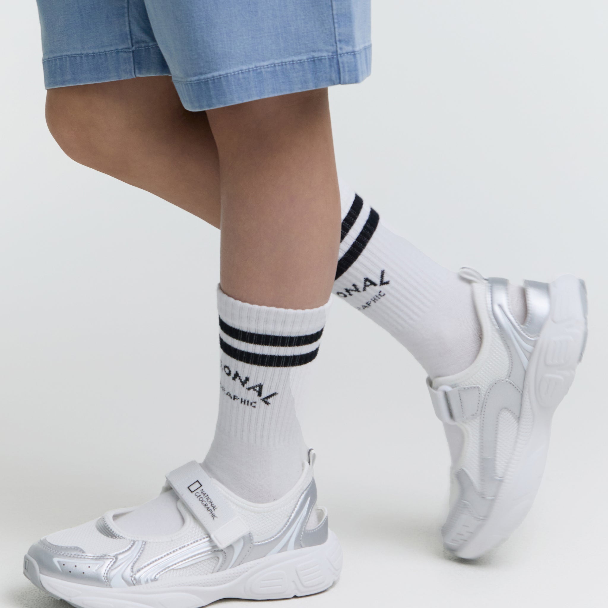 KIDS CONTOUR FREEZE SANDALS- WHITE