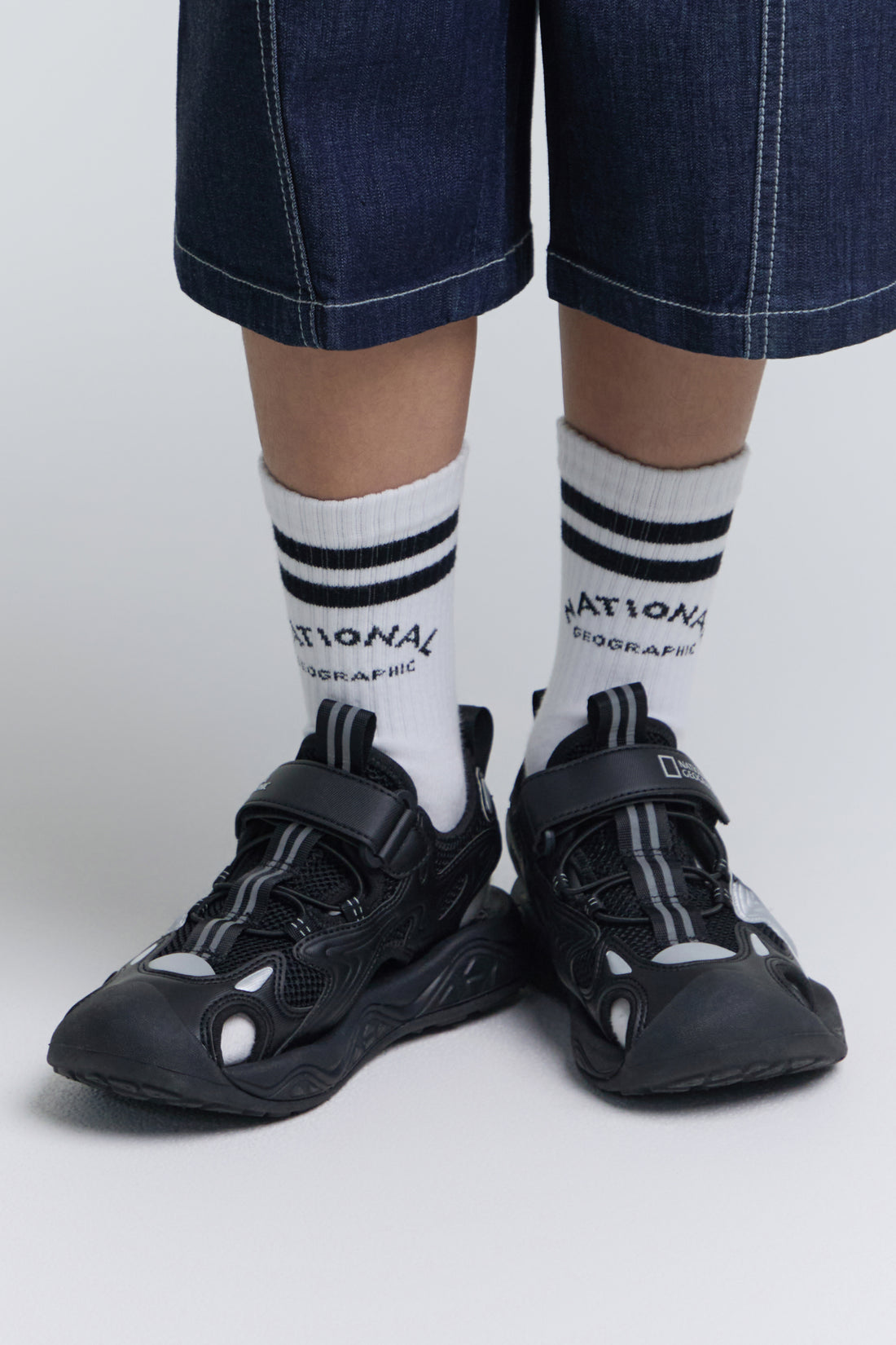 KIDS BLITZ SANDAL- BLACK