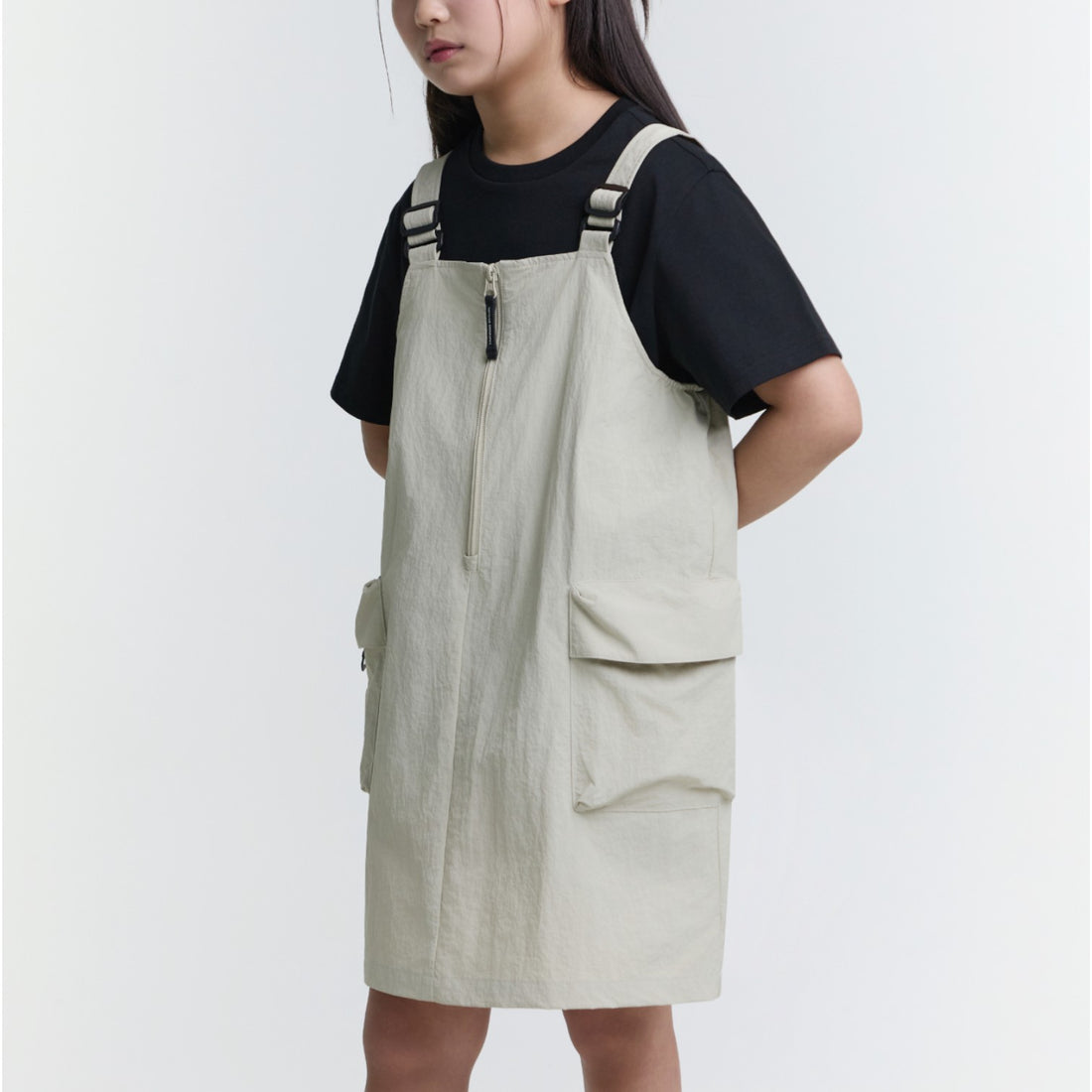 GIRLS ADVENTURE DRESS- L/BEIGE