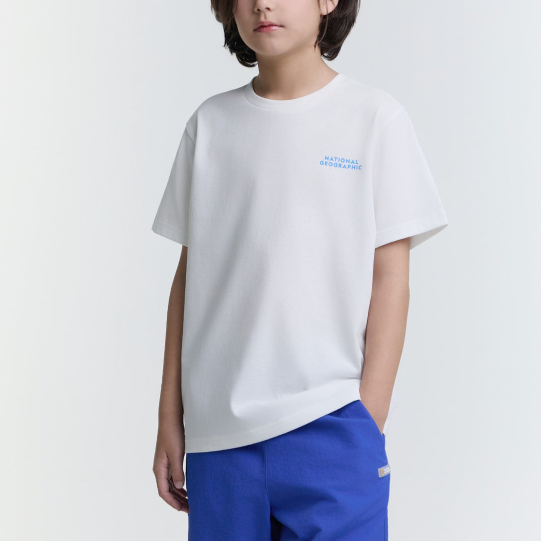 KIDS AMALFI COAST LEMONS GRAPHIC T-SHIRT- WHITE