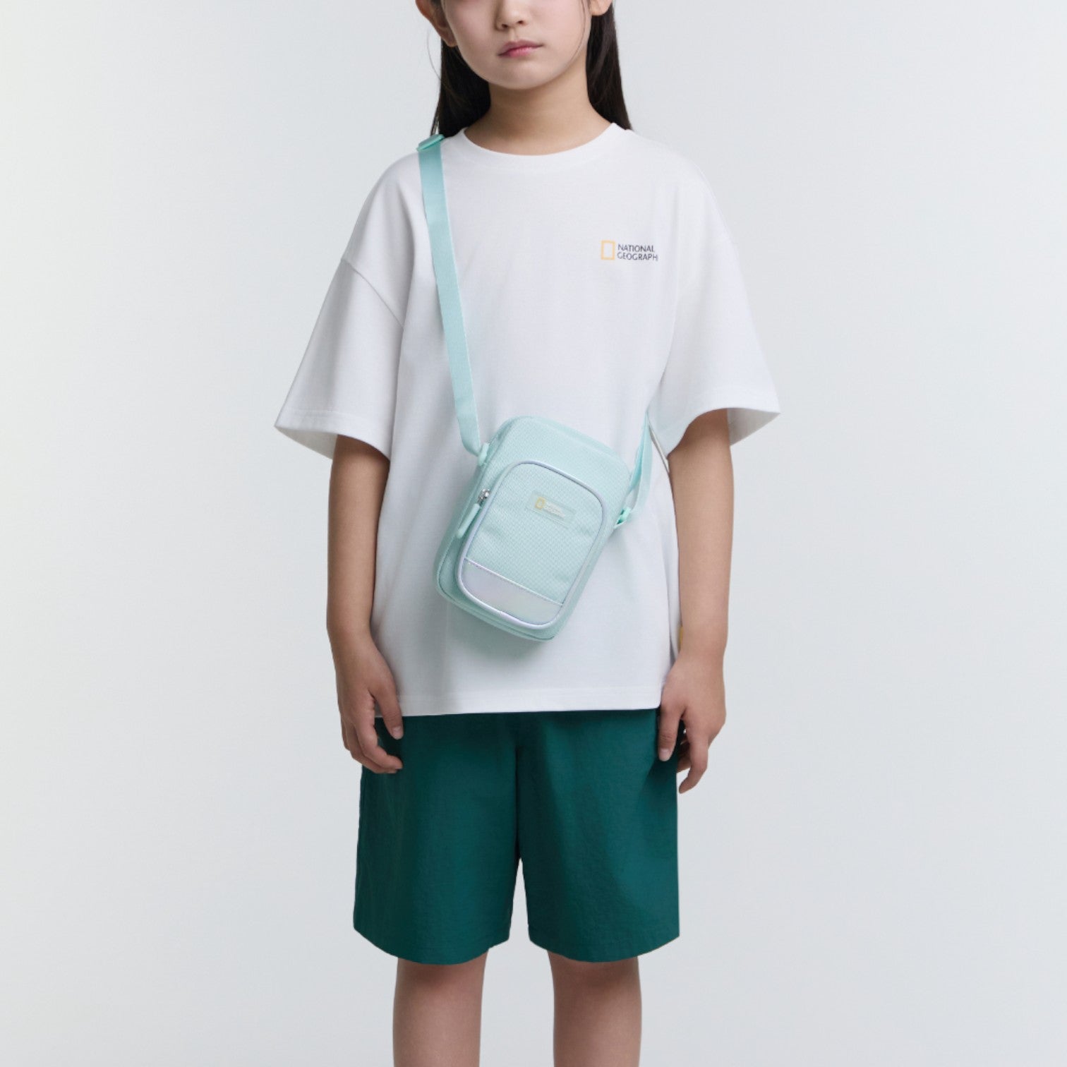 Kids Mini Cross Bag- Mint