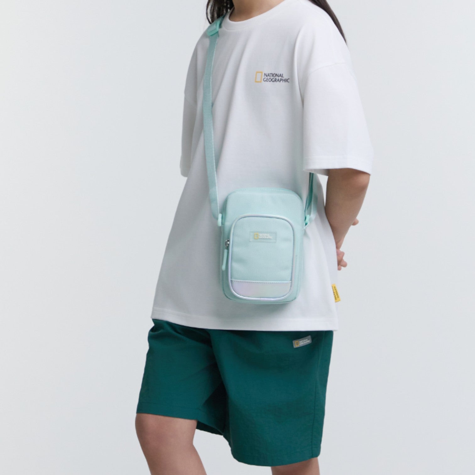 Kids Mini Cross Bag- Mint