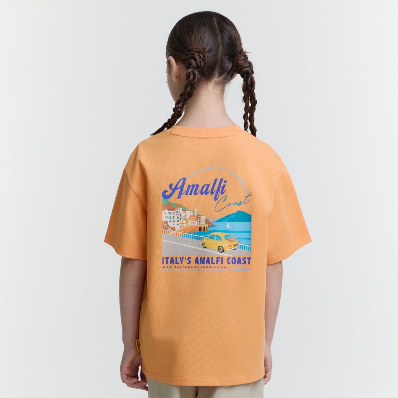 KIDS CAMPING GRAPHIC HALF T-SHIRT