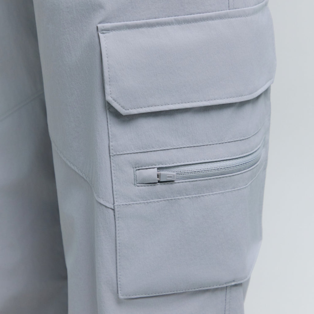 Women'S Adelie Light Woven Stretch Straight Pants- Silver Grey