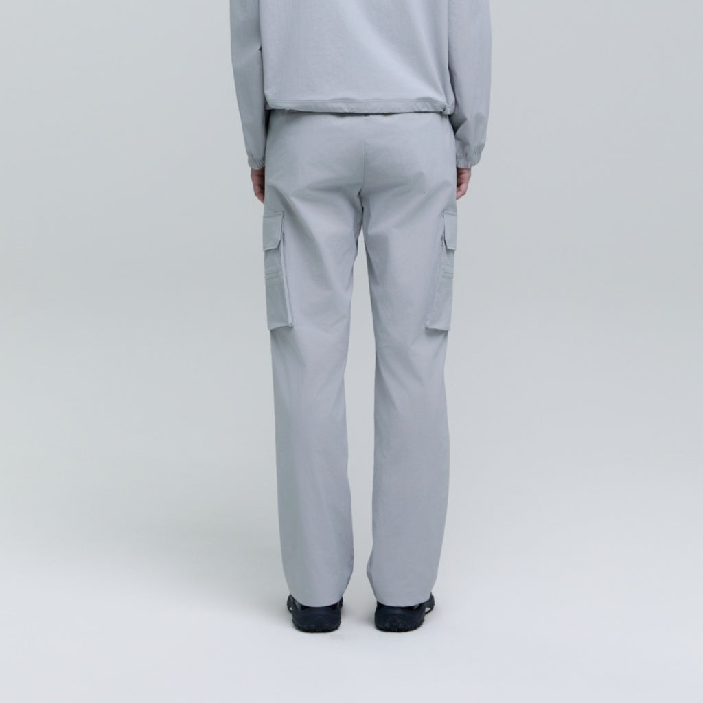 Women'S Adelie Light Woven Stretch Straight Pants- Silver Grey