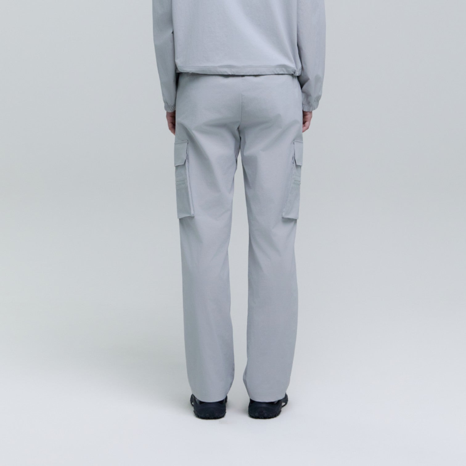 Women'S Adelie Light Woven Stretch Straight Pants- Silver Grey
