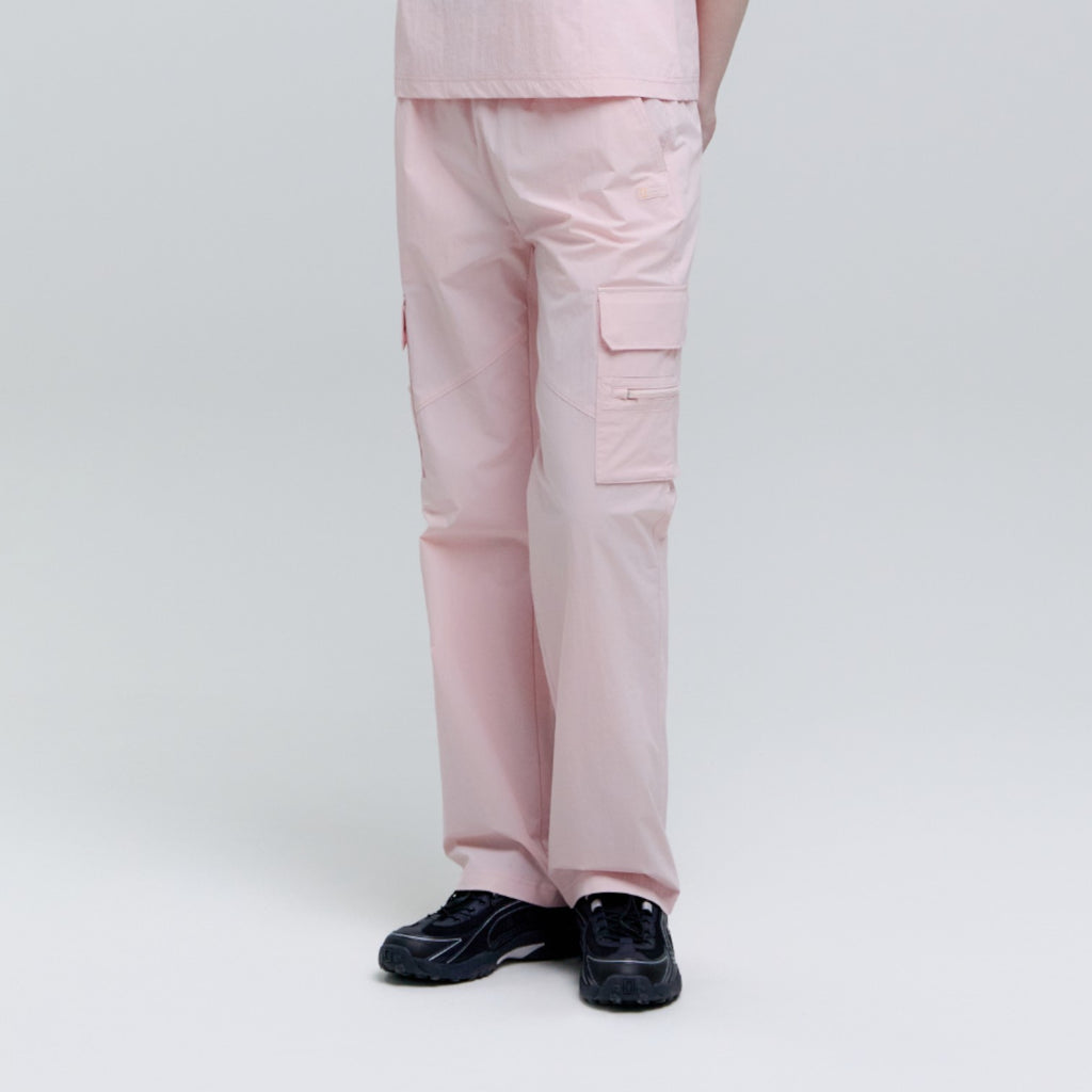 Women'S Adelie Light Woven Stretch Straight Pants- L/Pink