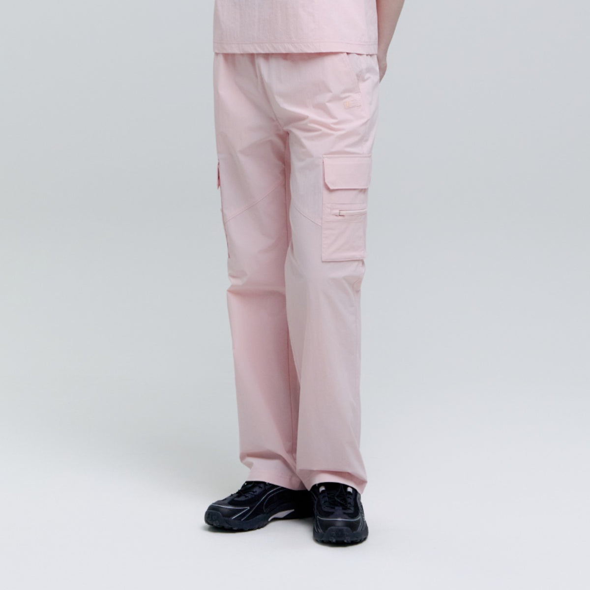Women'S Adelie Light Woven Stretch Straight Pants- L/Pink