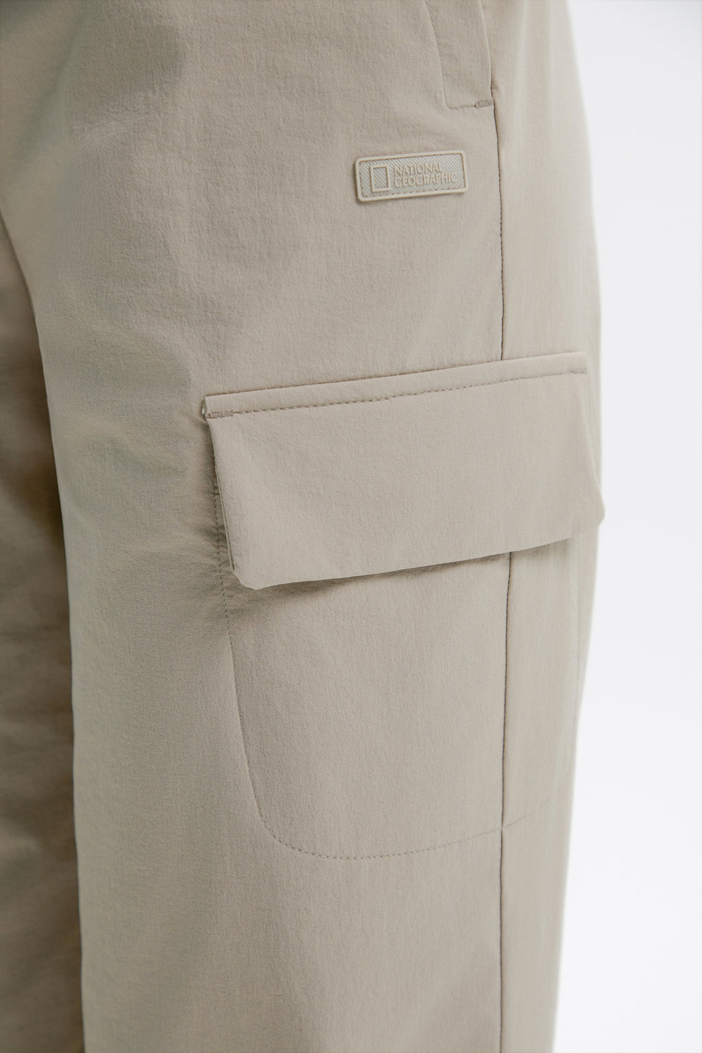 Women'S Archelon Woven Stretch Basic Fit Straight Pants- Mourning Beige