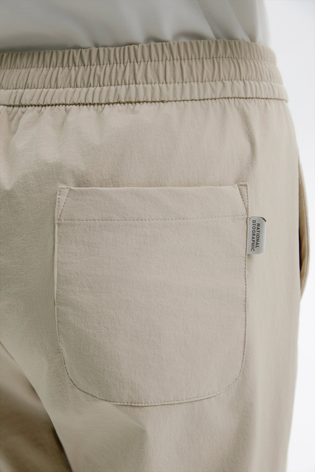 Women'S Archelon Woven Stretch Basic Fit Straight Pants- Mourning Beige
