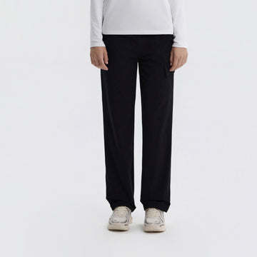 WOMEN'S ARCHELON WOVEN STRETCH BASIC FIT STRAIGHT PANTS