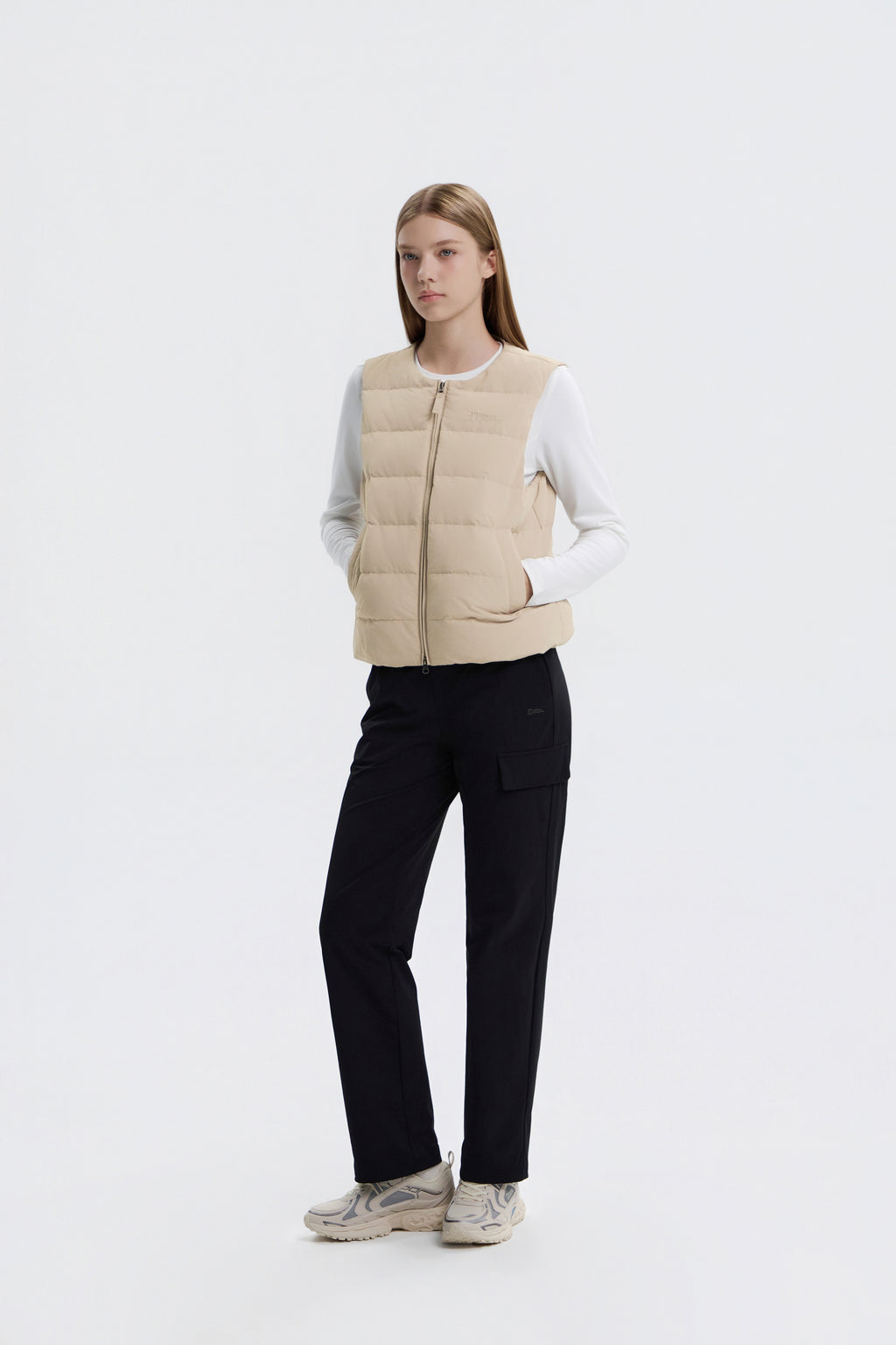 Women'S Archelon Woven Stretch Basic Fit Straight Pants