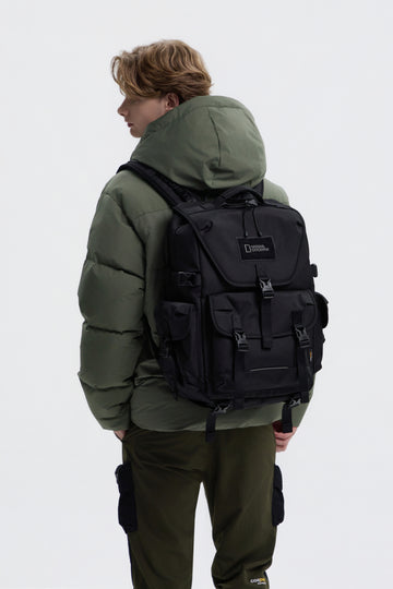 NRN SIGNATURE BACKPACK- BLACK