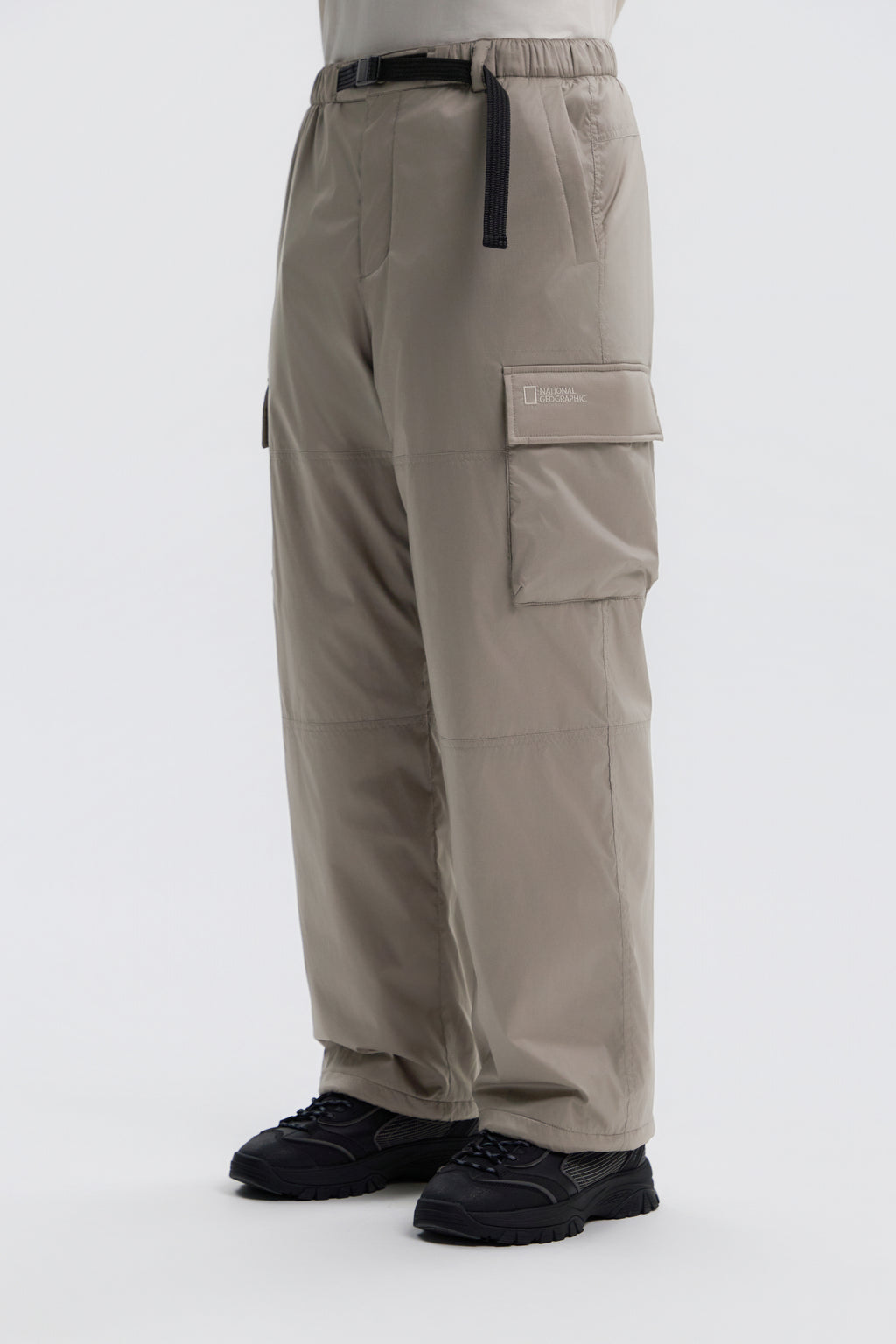 Unisex NRN Wide Padding Cargo Pants- Oak Beige