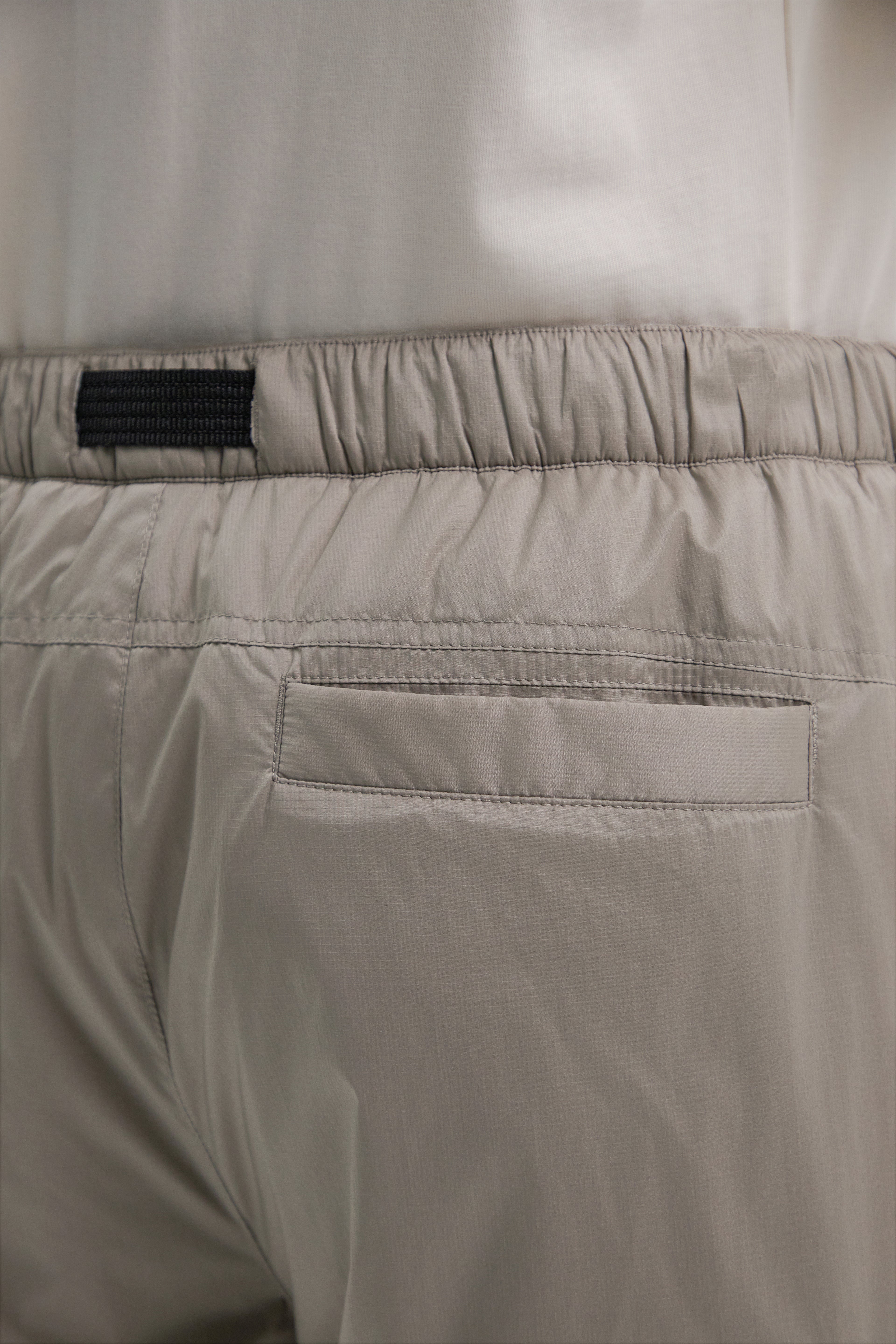 Unisex NRN Wide Padding Cargo Pants- Oak Beige