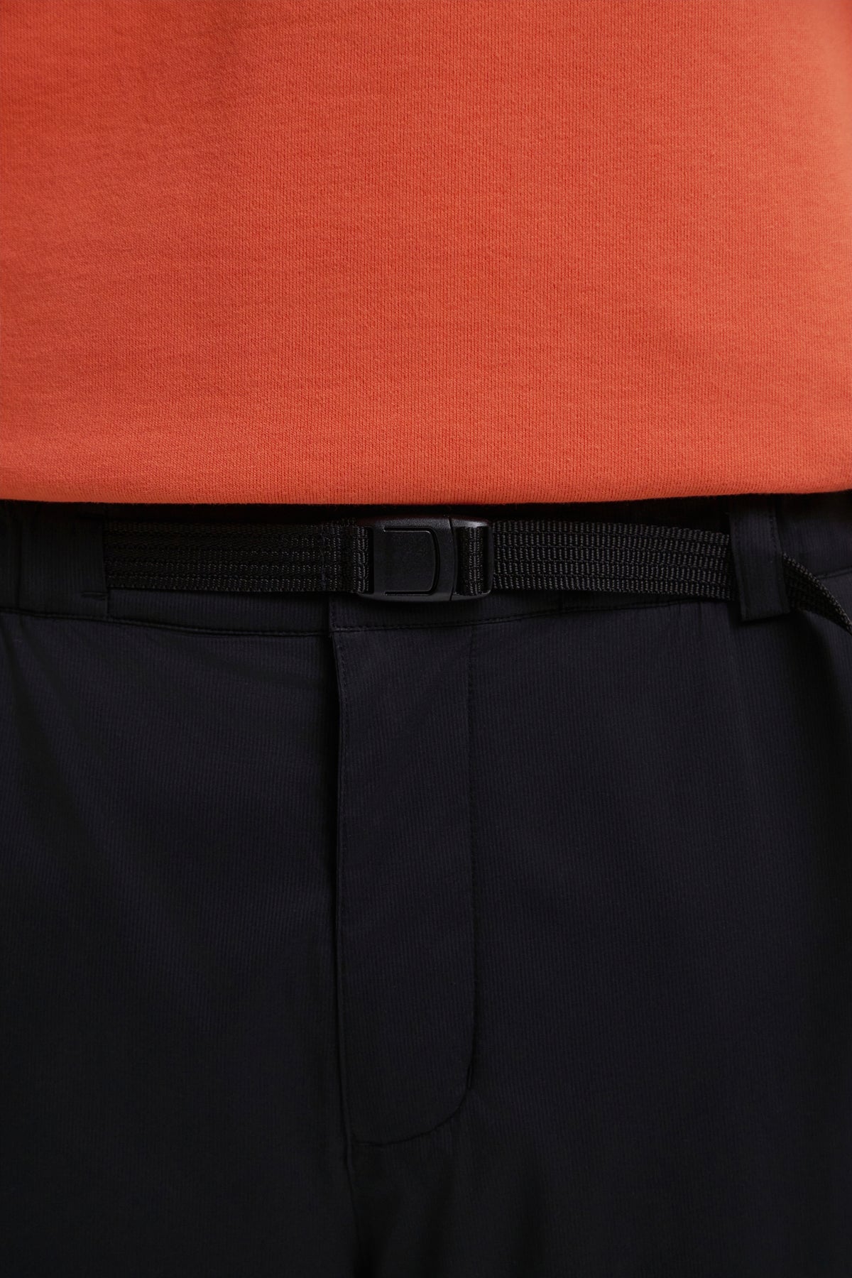 Unisex NRN Wide Padding Cargo Pants- Black