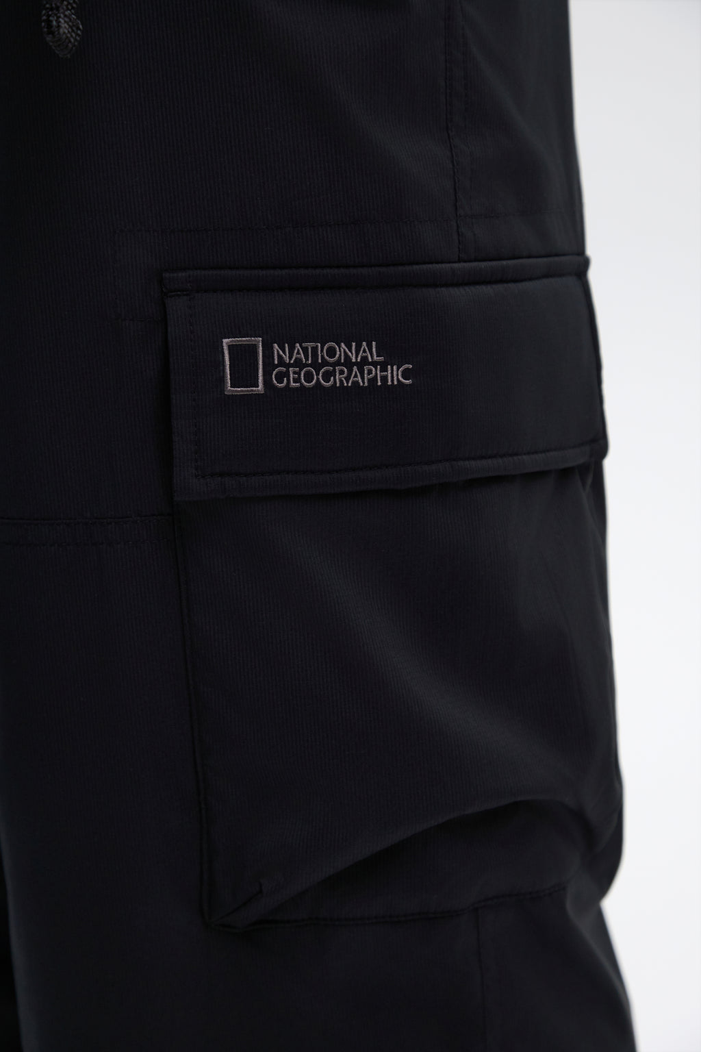 Unisex NRN Wide Padding Cargo Pants- Black