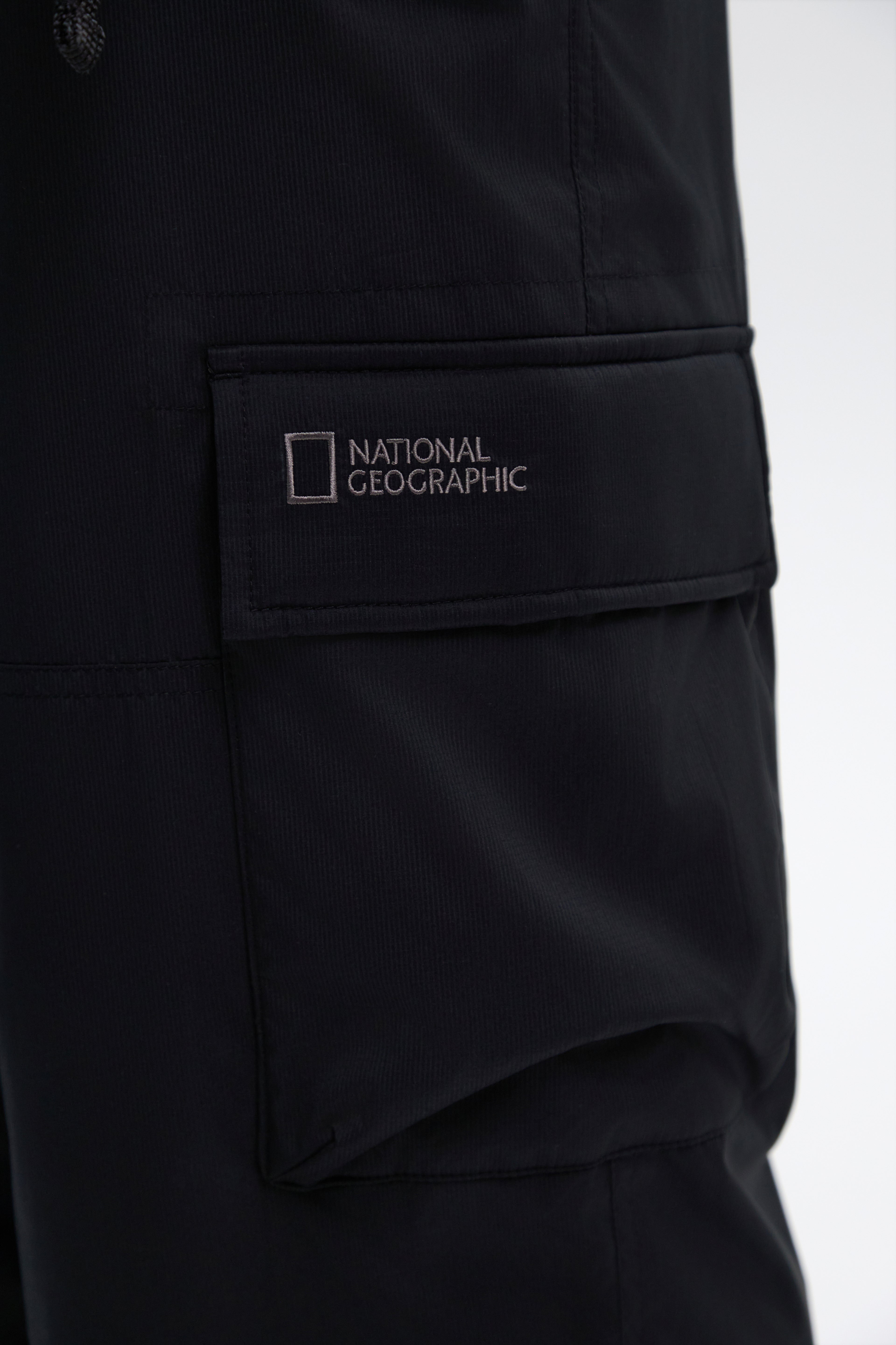 Unisex NRN Wide Padding Cargo Pants- Black