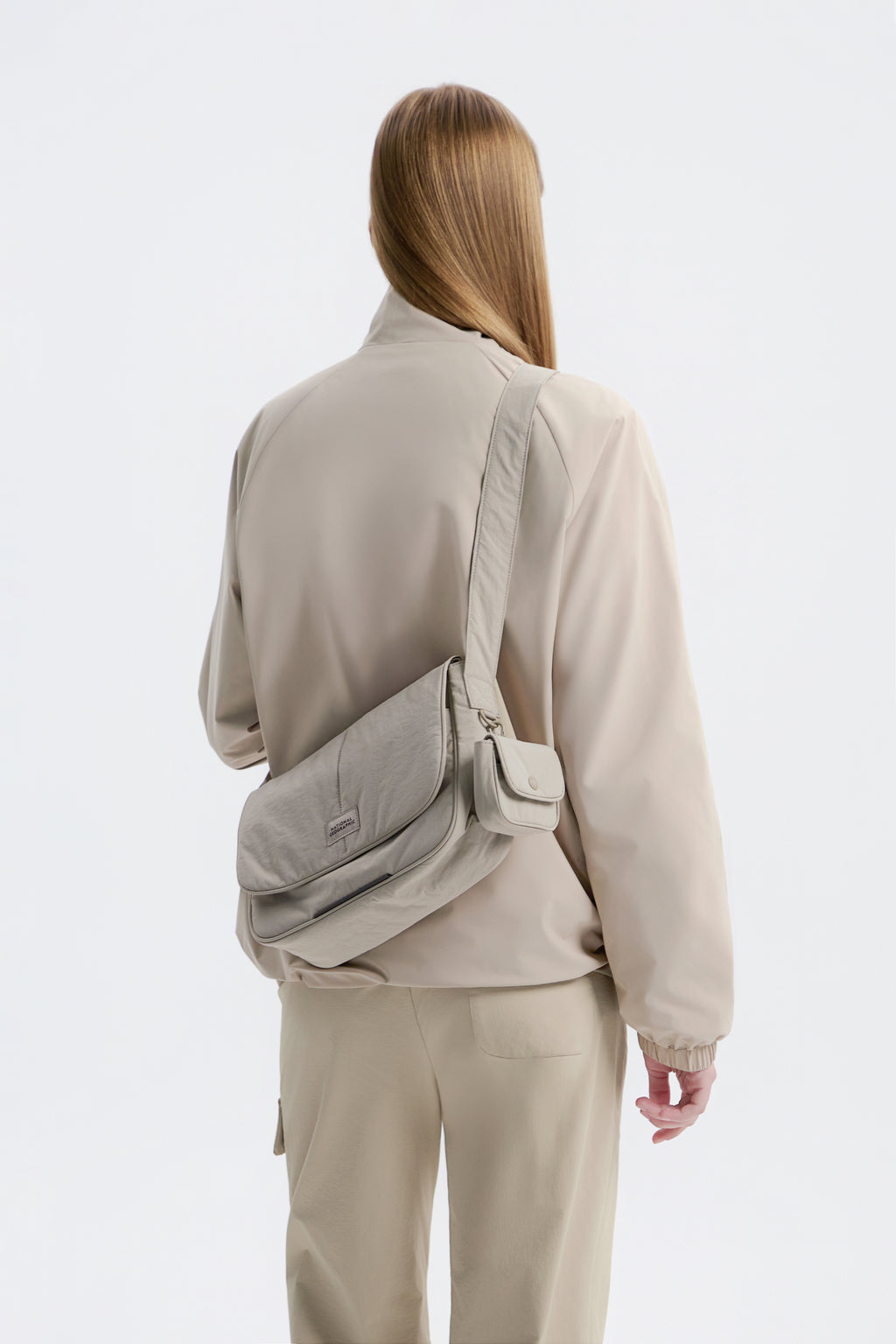 Women'S Lightweight Cross Bag- Beige