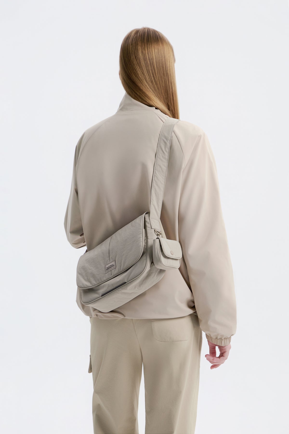 Women'S Lightweight Cross Bag- Beige