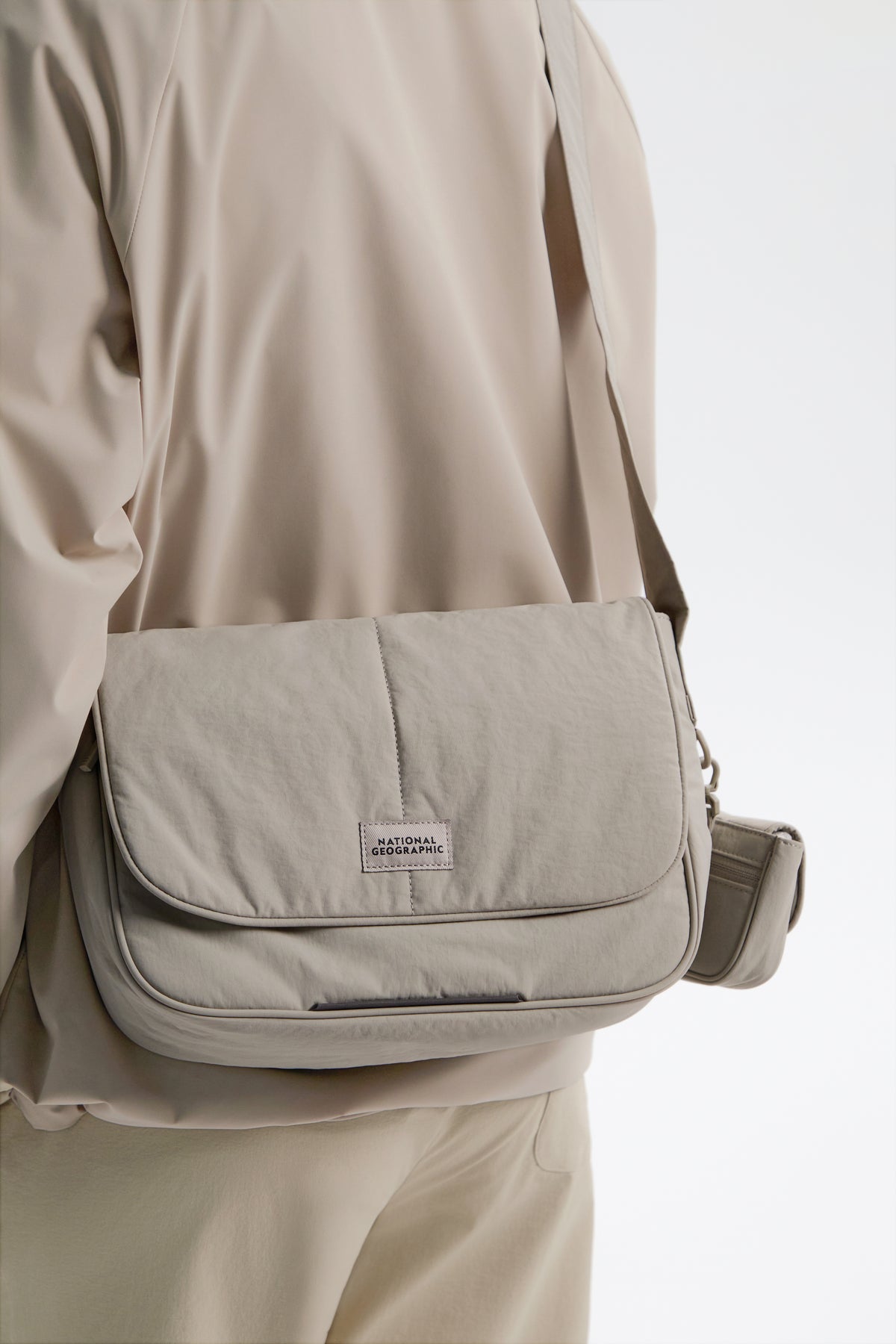 Women'S Lightweight Cross Bag- Beige