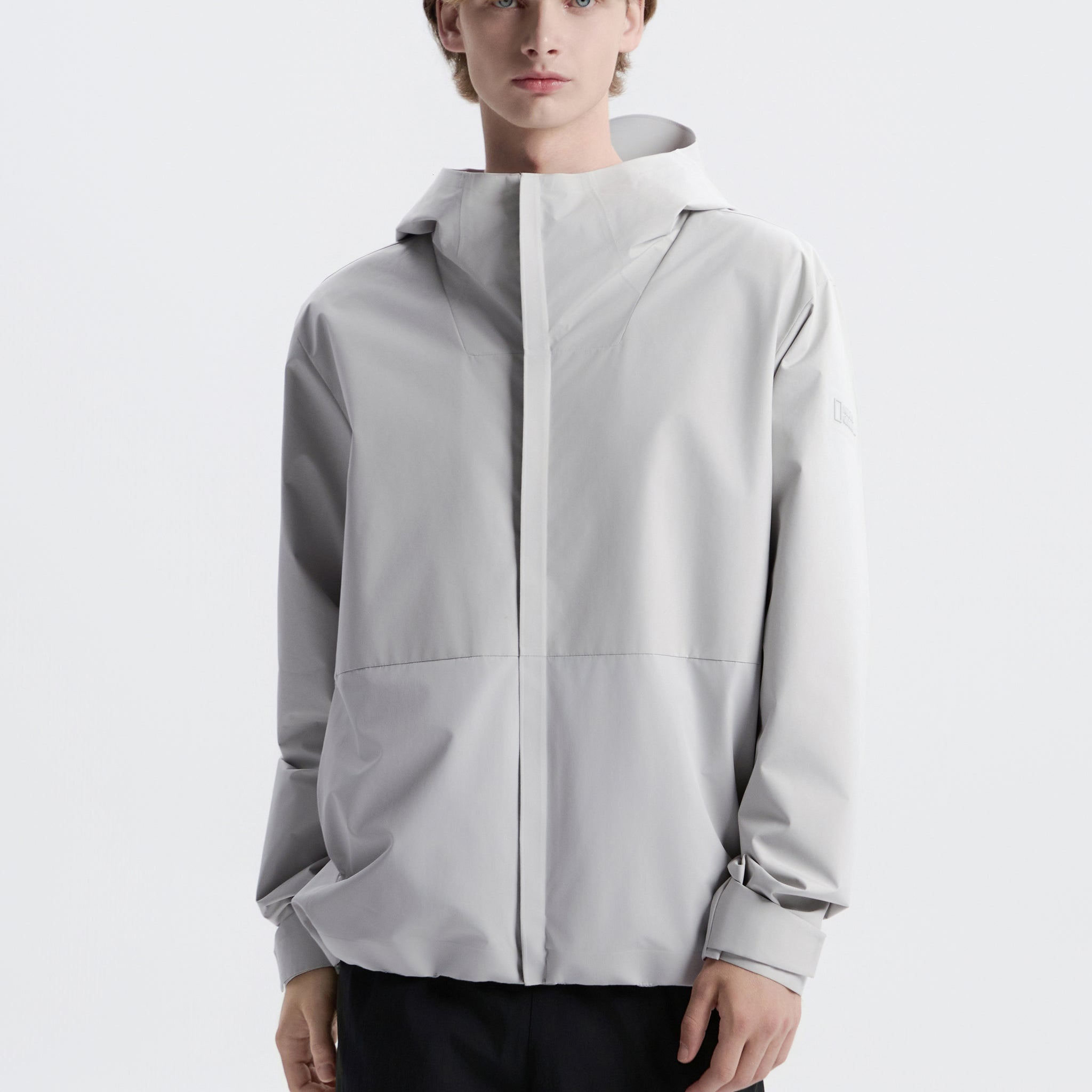 ATLAS WINDSTOPPER BY GORE-TEX LABS 2L JACKET-LIGHT GREY