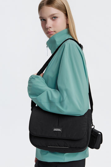 WOMEN'S LIGHTWEIGHT CROSS BAG- BLACK