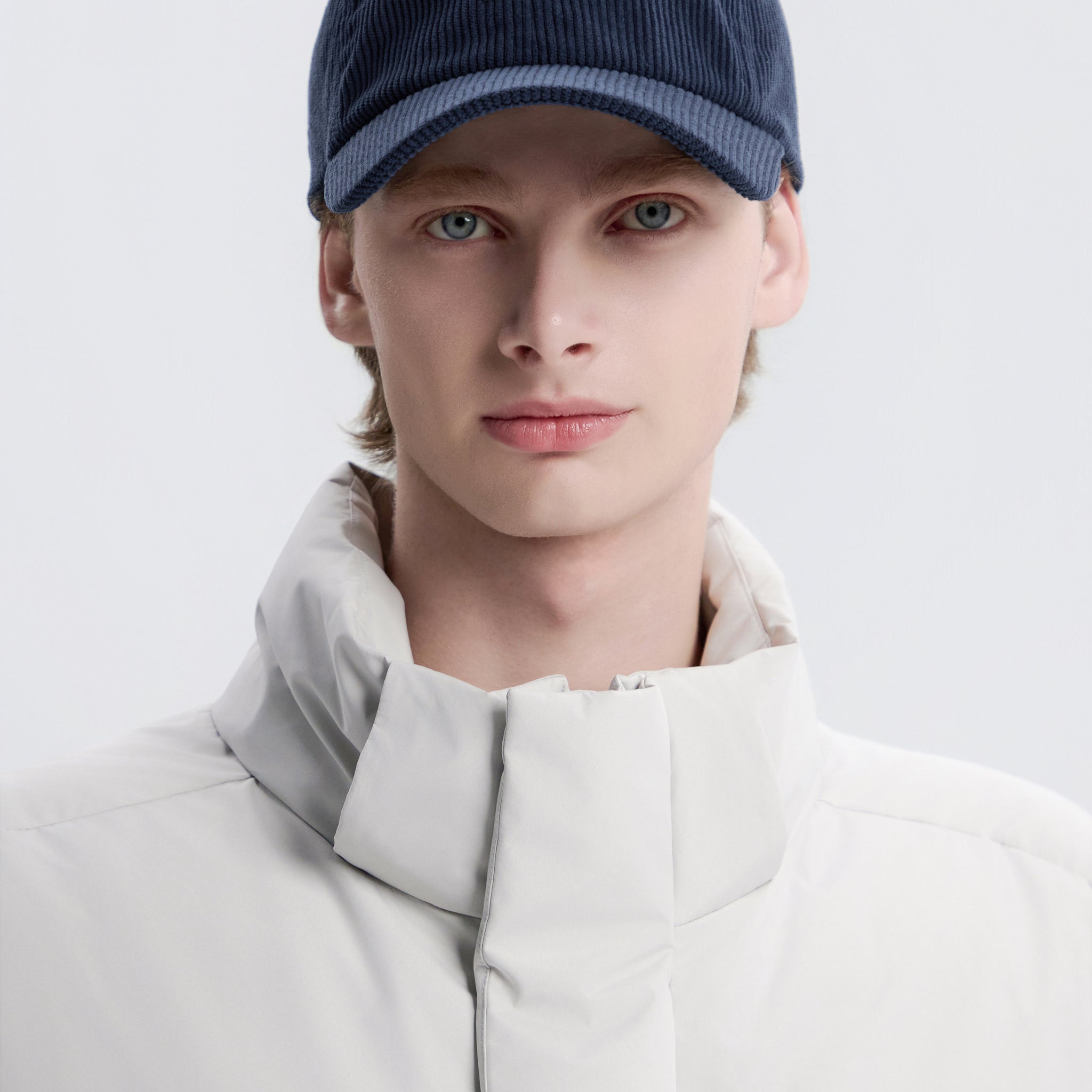 UNISEX CORDUROY BASEBALL CAP- NAVY