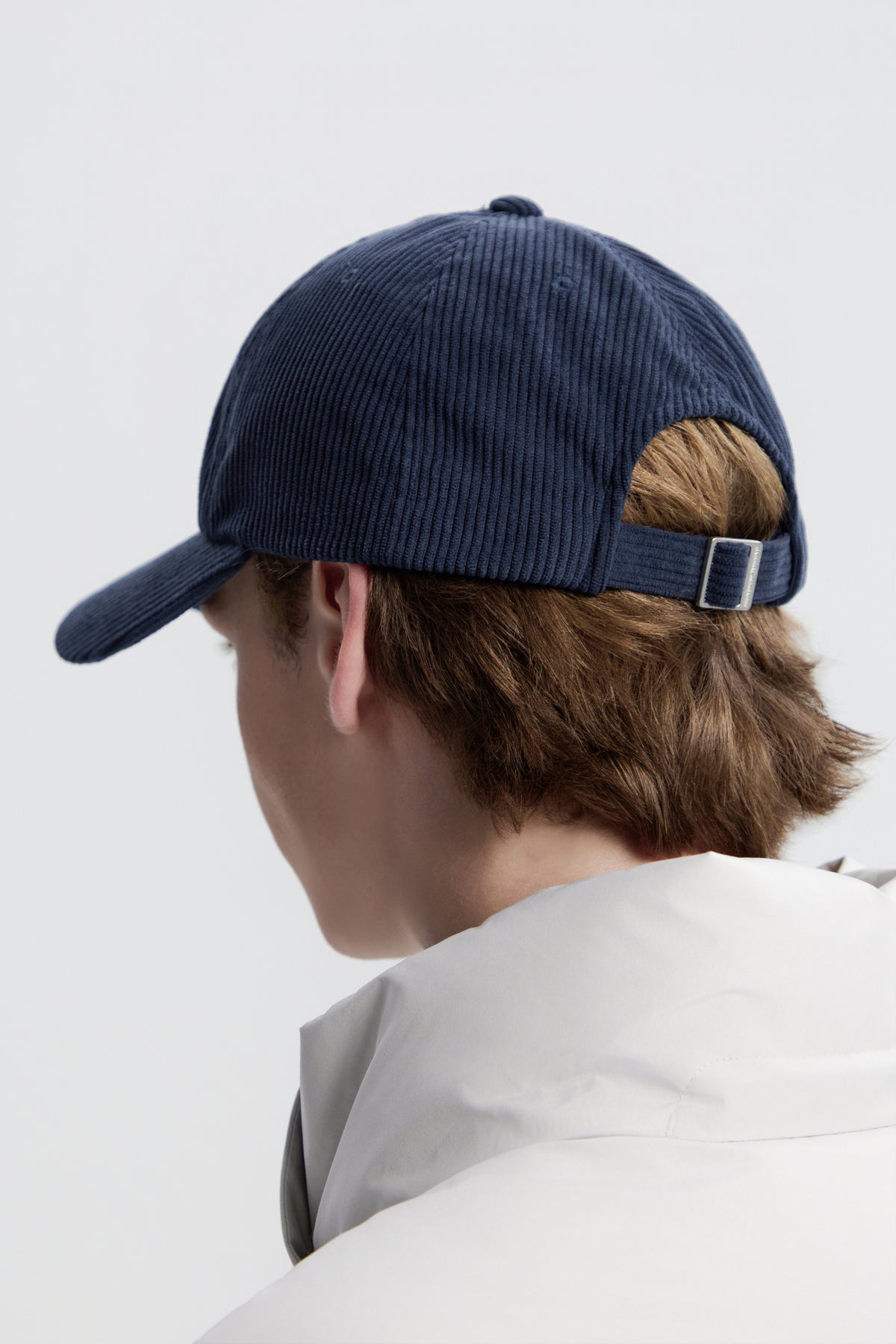 Unisex Corduroy Baseball Cap- Navy