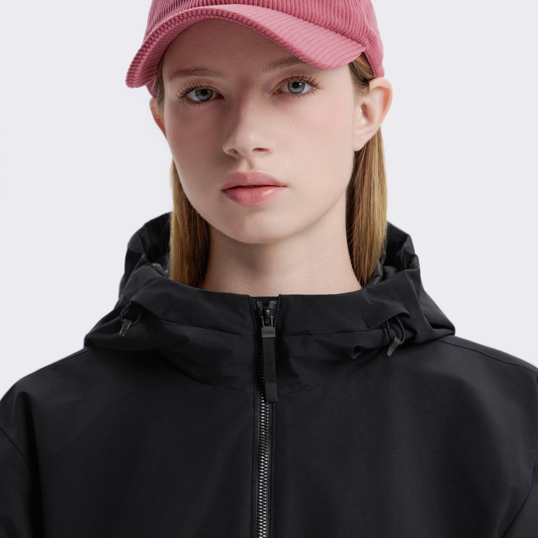 UNISEX CORDUROY BASEBALL CAP- D/PINK