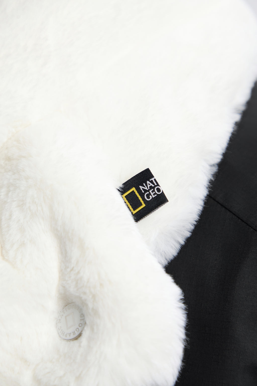 Women'S Fur Scarf- Ivory